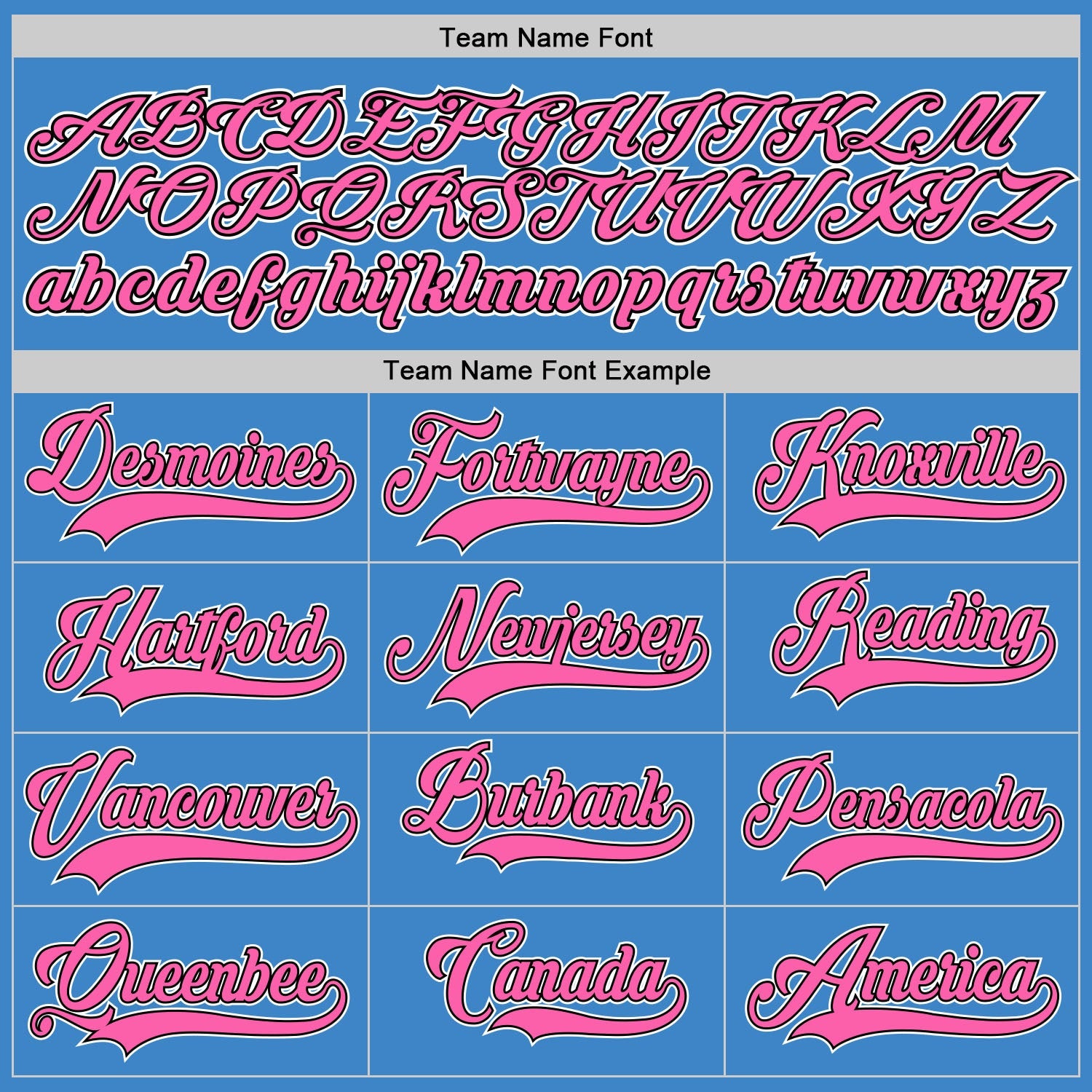 Custom Powder Blue Pink-Black Authentic Baseball Jersey - Sky-Custom