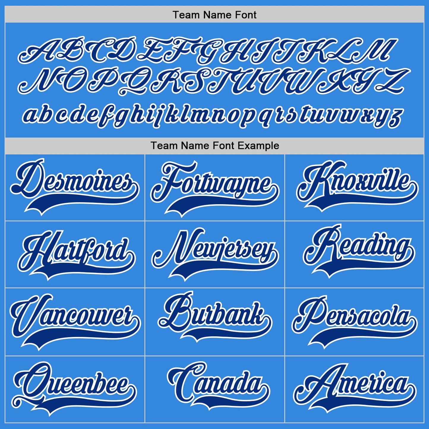 Custom Powder Blue Royal-White Hockey Jersey - Sky-Custom