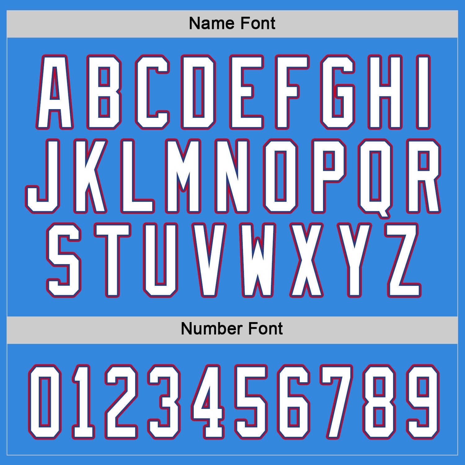 Custom Powder Blue White-Royal Hockey Jersey - Sky-Custom