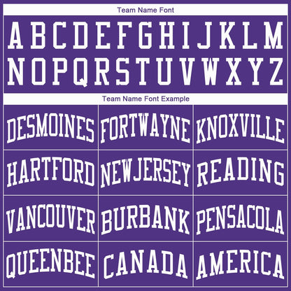 Custom Purple White Round Neck Basketball Jersey - Sky-Custom