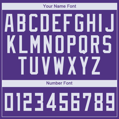 Custom Purple White Round Neck Basketball Jersey - Sky-Custom