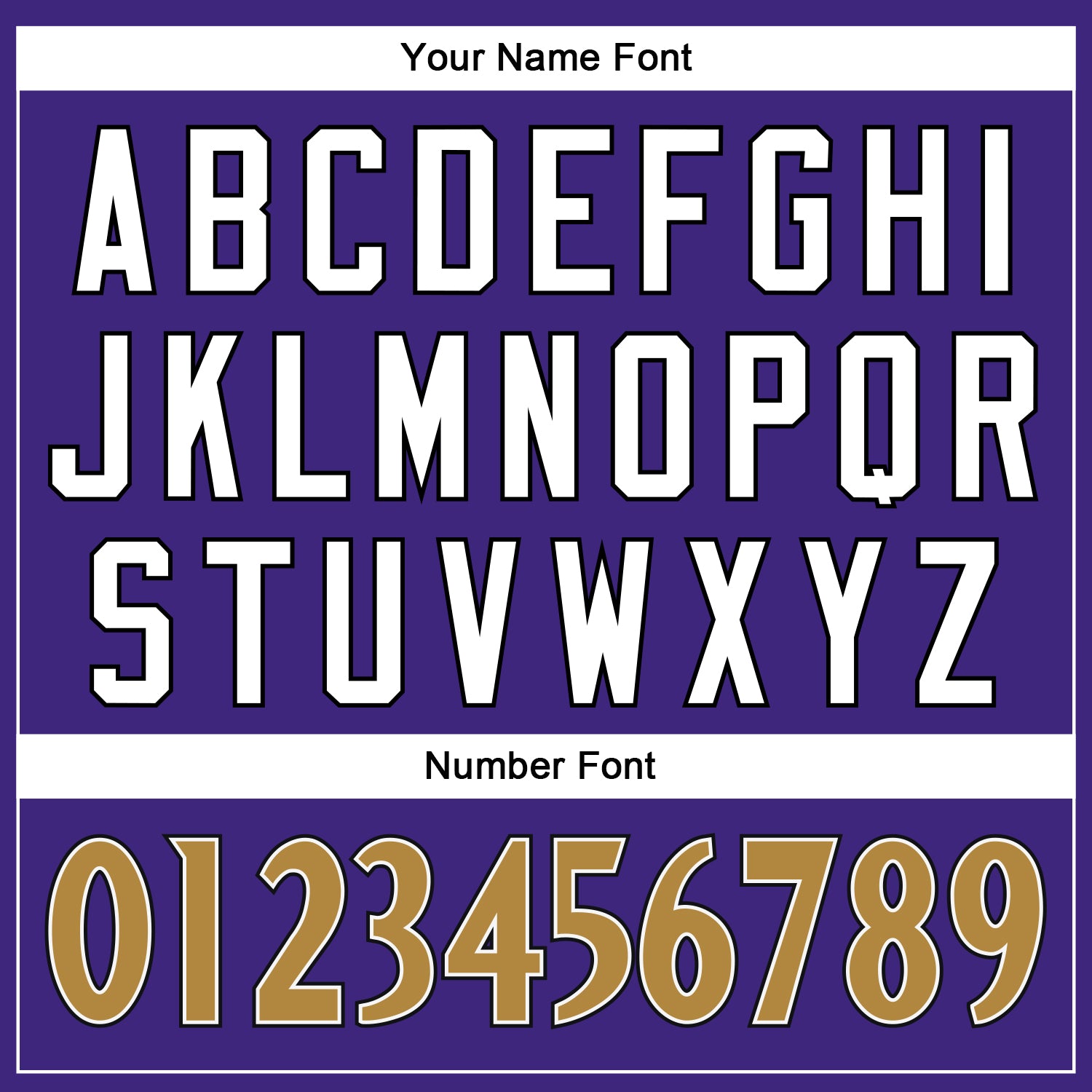 Custom Purple Old Gold-Black Mesh Authentic Throwback Football Jersey - Sky-Custom