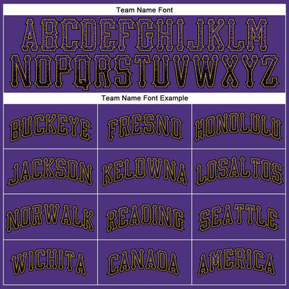 Custom Purple Purple-Old Gold Authentic Drift Fashion Baseball Jersey - Sky-Custom