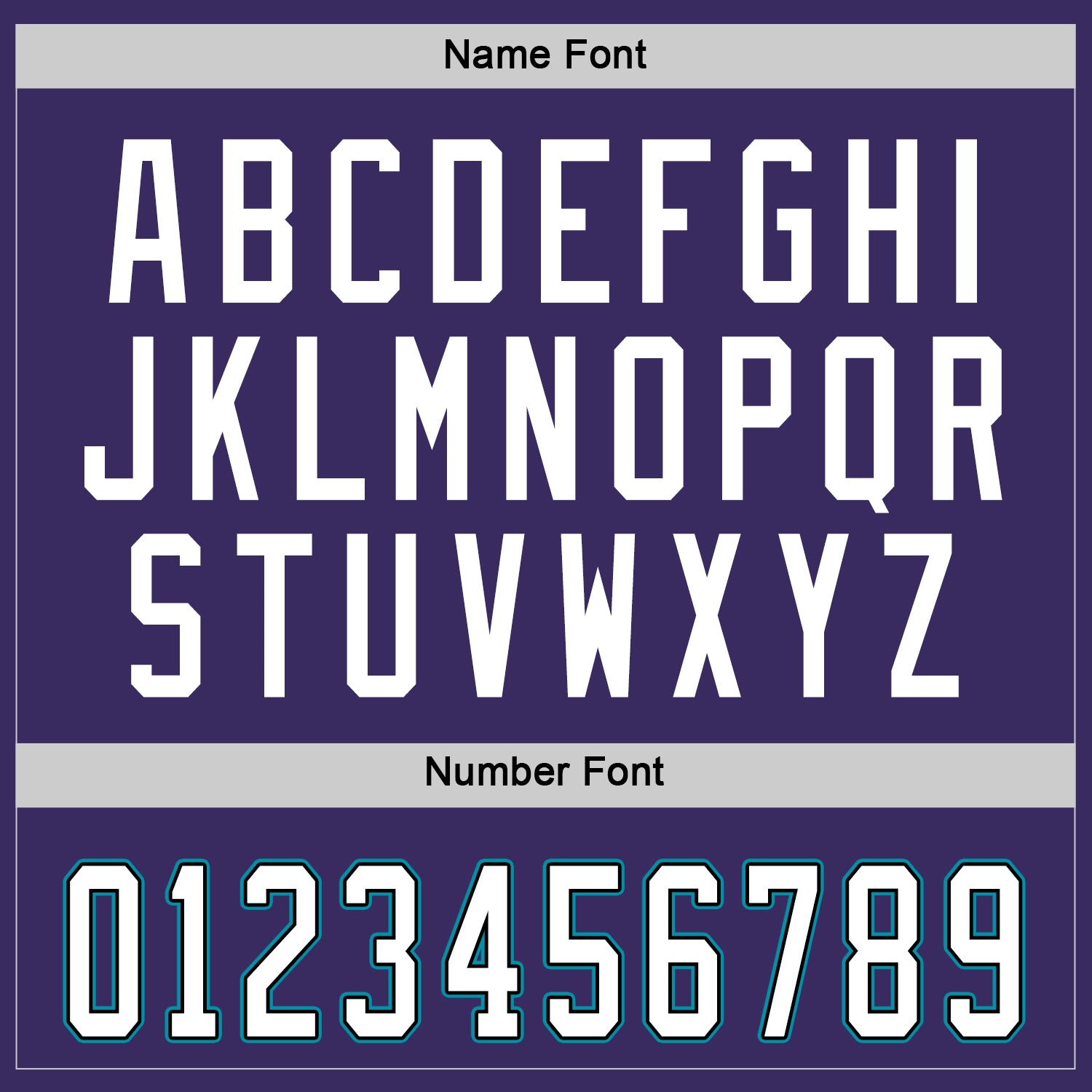 Custom Purple White-Teal Hockey Jersey - Sky-Custom