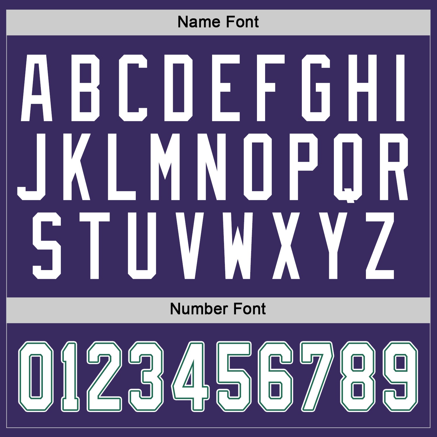 Custom Purple White-Kelly Green Hockey Jersey - Sky-Custom