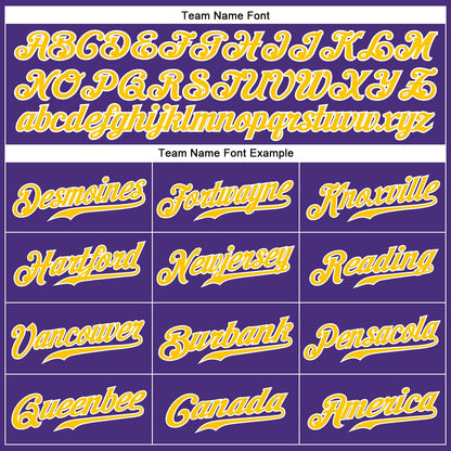 Custom Purple Aqua-Gold Authentic Baseball Jersey - Sky-Custom