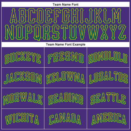 Custom Purple Kelly Green-Gold Authentic Drift Fashion Baseball Jersey - Sky-Custom