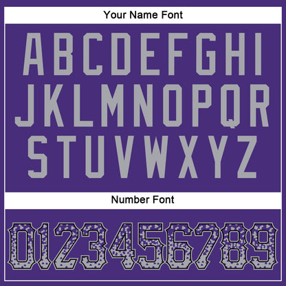 Custom Purple Gray-Black Authentic Drift Fashion Baseball Jersey - Sky-Custom