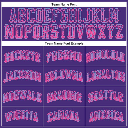 Custom Purple Pink-Light Blue Authentic Drift Fashion Baseball Jersey - Sky-Custom