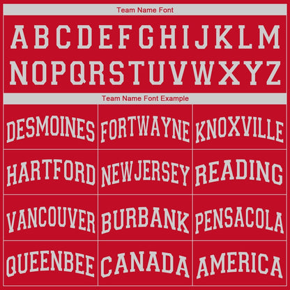 Custom Red White V-Neck Basketball Jersey - Sky-Custom