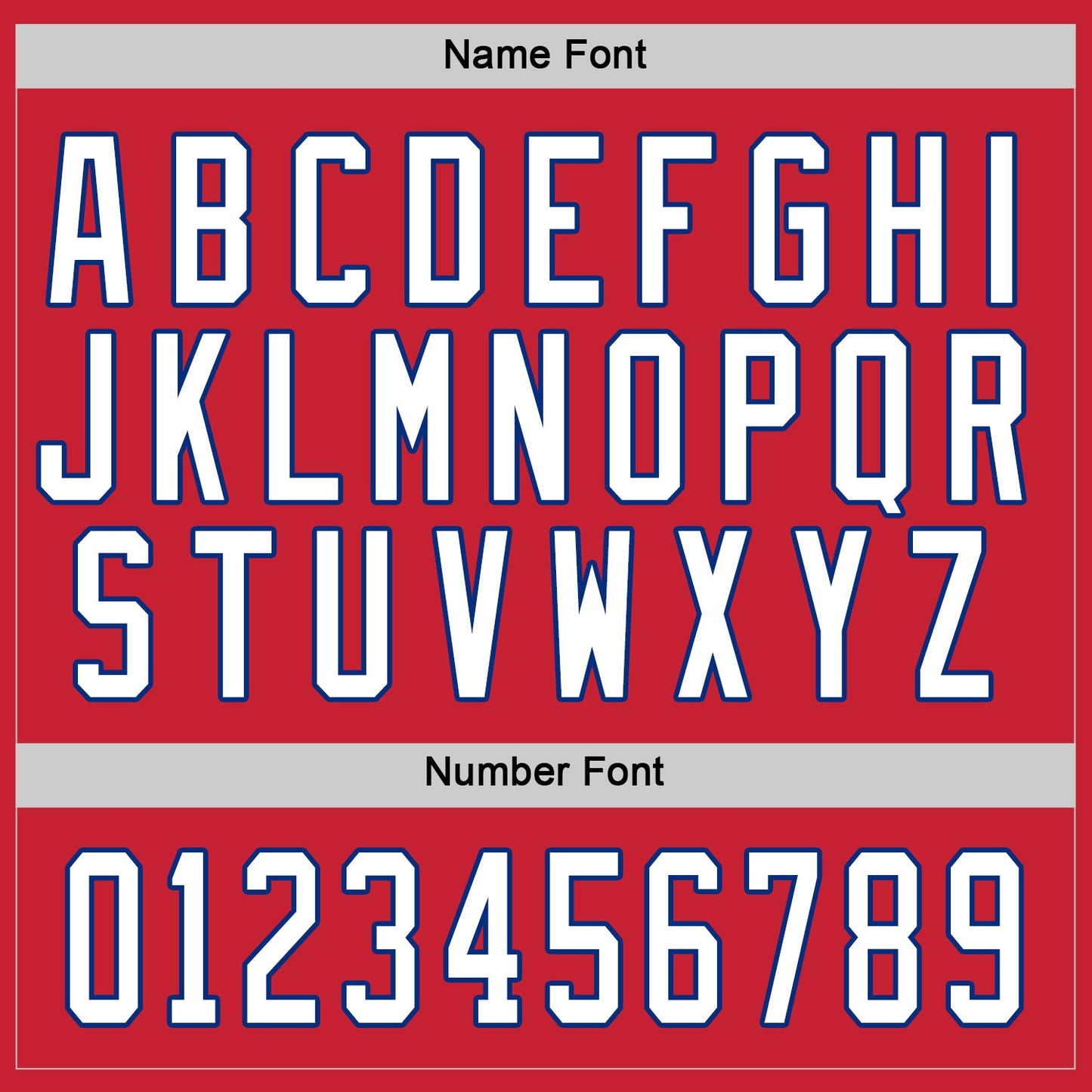 Custom Red White-Royal Hockey Jersey - Sky-Custom