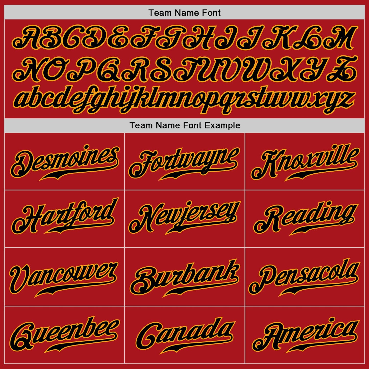 Custom Red Black-Gold Authentic Baseball Jersey - Sky-Custom