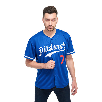 Custom Royal White-Red Authentic Baseball Jersey - Sky-Custom