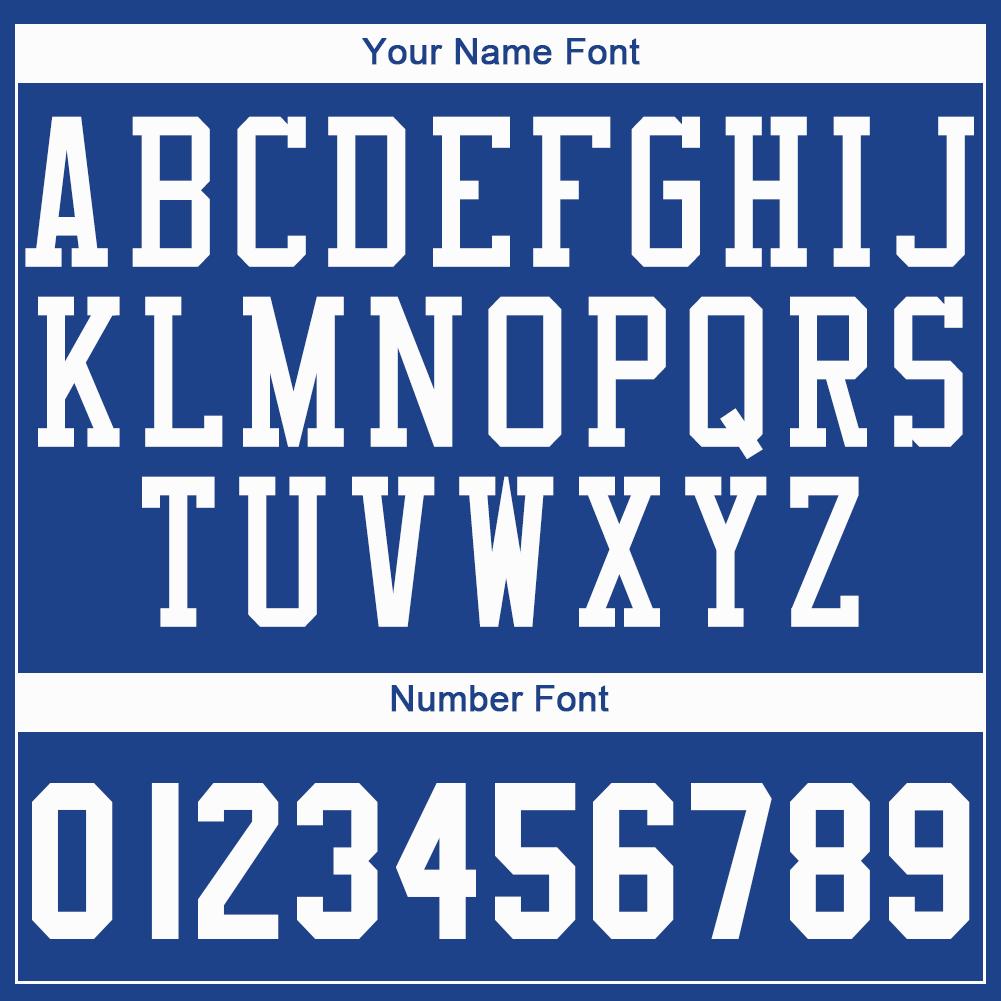 Custom Royal White Round Neck Basketball Jersey - Sky-Custom