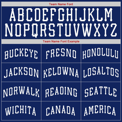Custom Royal White-Red Authentic Baseball Jersey - Sky-Custom