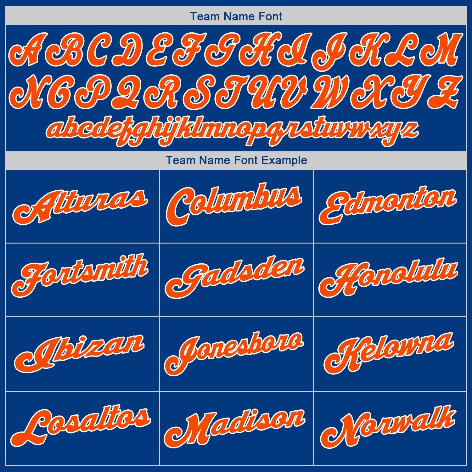 Custom Royal Orange-White Authentic Baseball Jersey - Sky-Custom