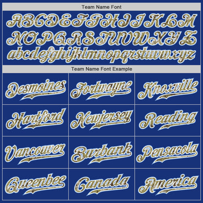 Custom Royal Camo-Light Blue Authentic Baseball Jersey - Sky-Custom