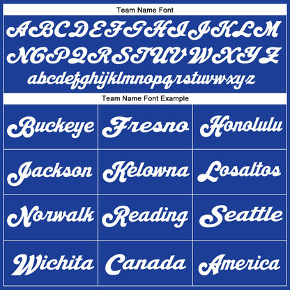 Custom Royal Red-White Mesh Authentic Throwback Football Jersey - Sky-Custom