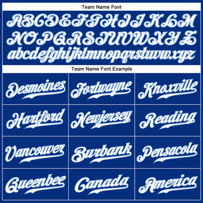 Custom Royal White Pinstripe White-Light Blue Authentic Baseball Jersey - Sky-Custom