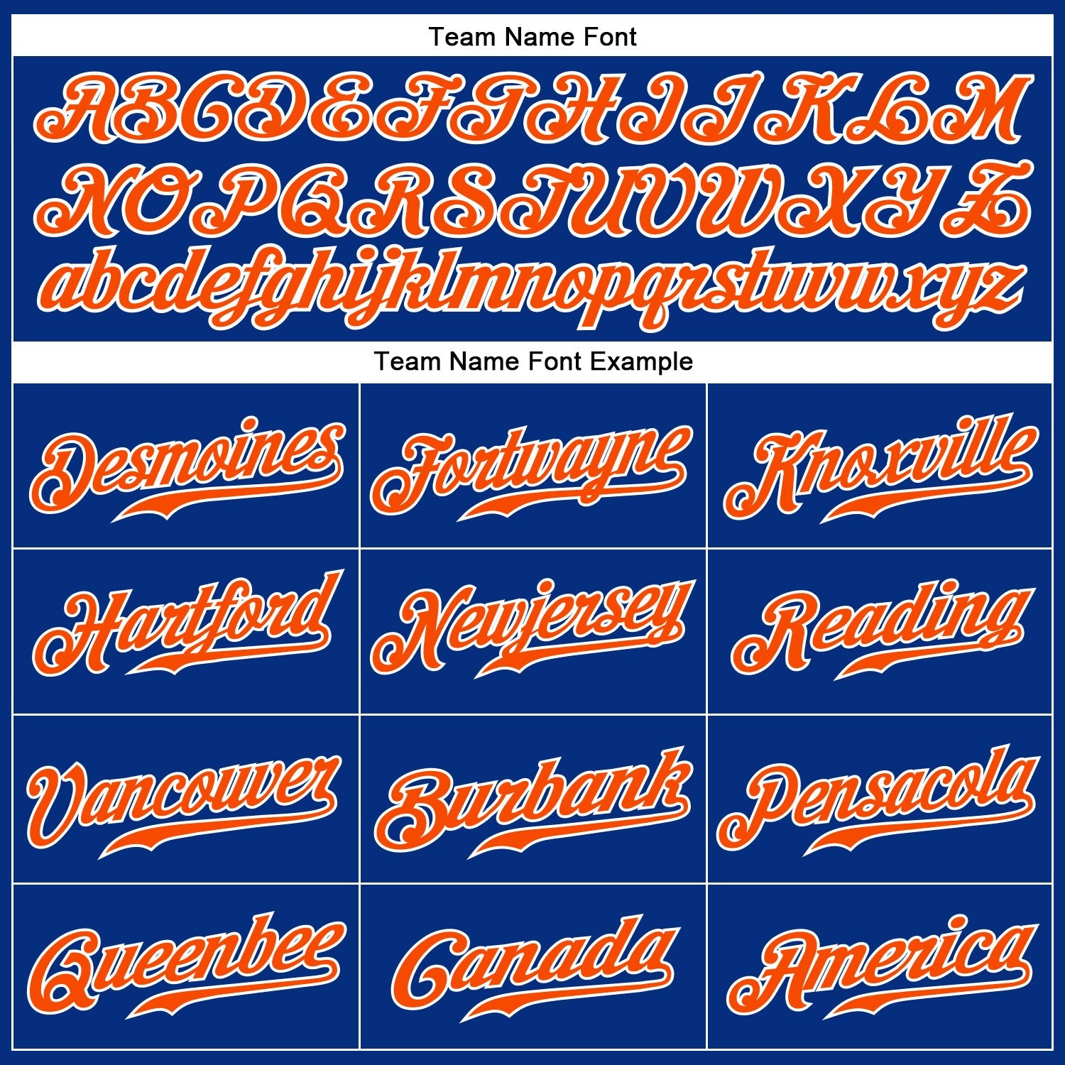 Custom Royal White Pinstripe Orange-White Authentic Baseball Jersey - Sky-Custom