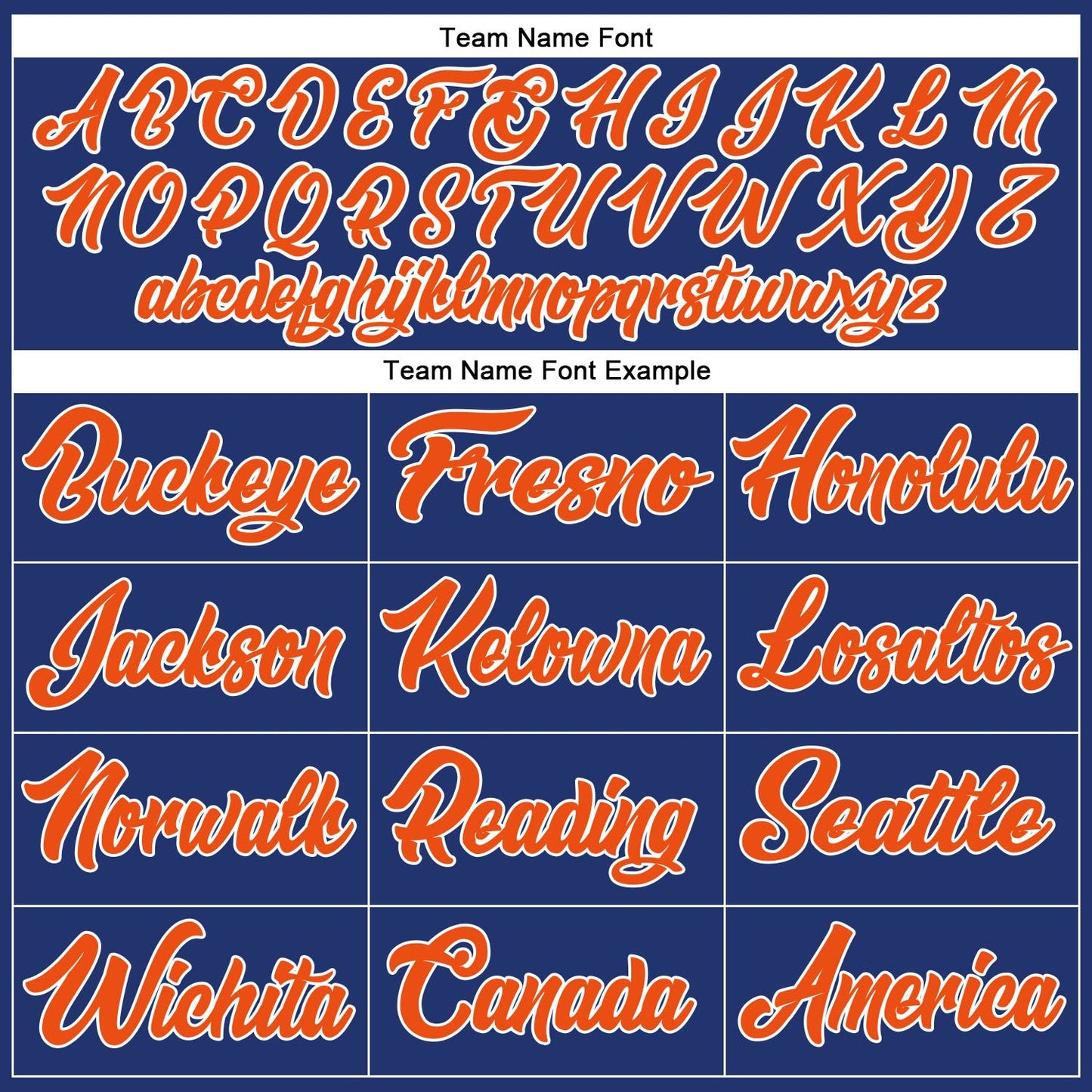 Custom Royal Orange-White Authentic Baseball Jersey - Sky-Custom