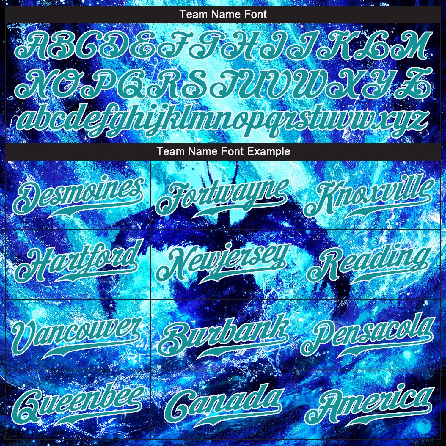 Custom Royal Teal-White 3D Pattern Design Water Dragon Authentic Baseball Jersey - Sky-Custom
