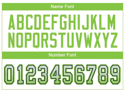 Custom White Neon Green-Navy Mesh Drift Fashion Football Jersey - Sky-Custom