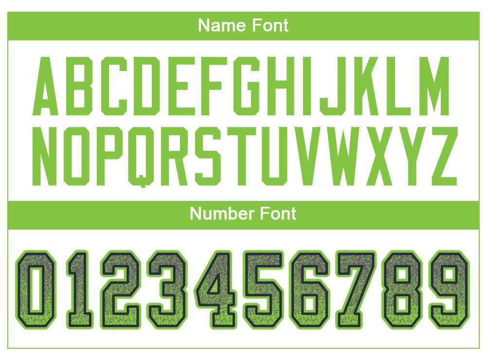 Custom Gray Neon Green-Navy Mesh Drift Fashion Football Jersey - Sky-Custom