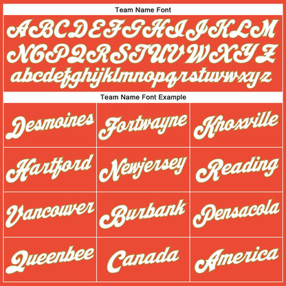 Custom Orange White-Black Authentic Split Fashion Basketball Jersey - Sky-Custom