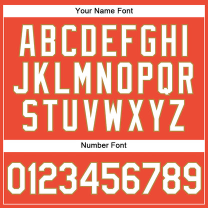 Custom Orange White-Black Authentic Split Fashion Basketball Jersey - Sky-Custom