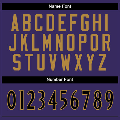 Custom Purple Black-White Mesh Split Fashion Football Jersey - Sky-Custom