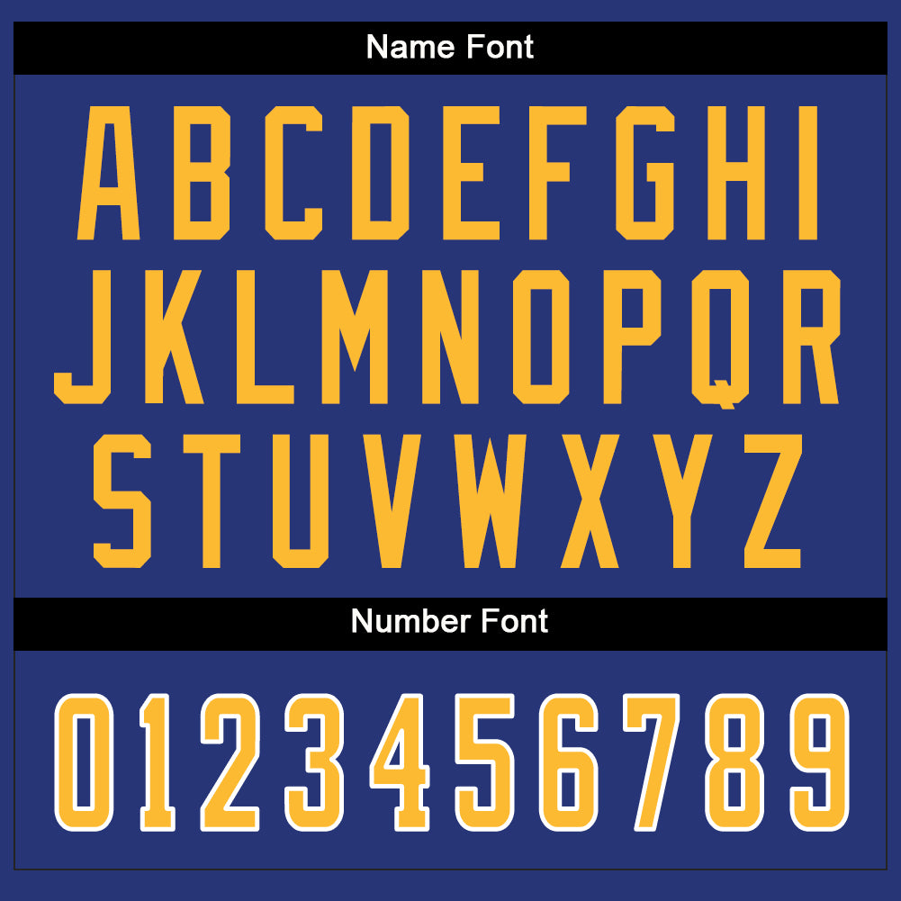 Custom Royal Gold-White Mesh Split Fashion Football Jersey - Sky-Custom