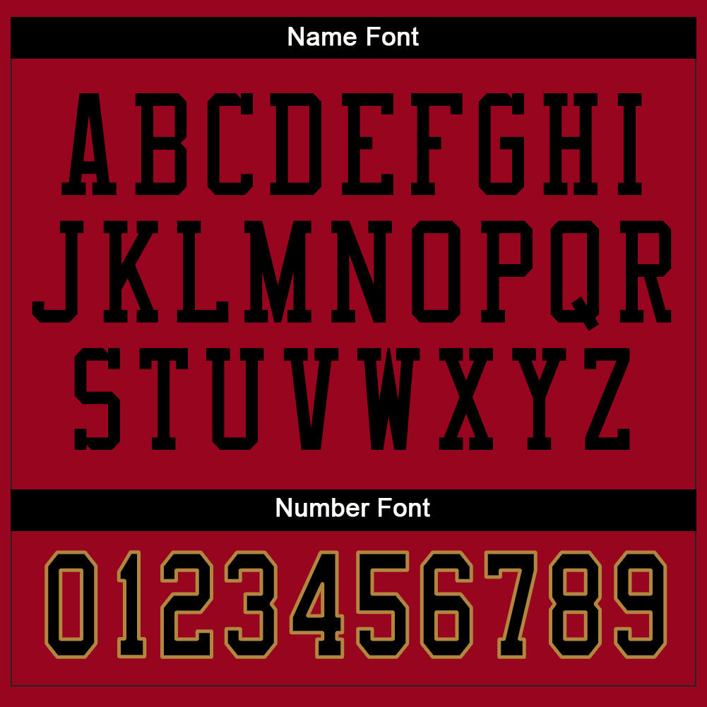 Custom Red Black-White Mesh Split Fashion Football Jersey - Sky-Custom