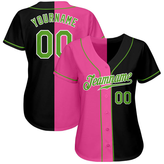 Custom Royal Red-Gray Authentic Split Fashion Baseball Jersey - Sky-Custom