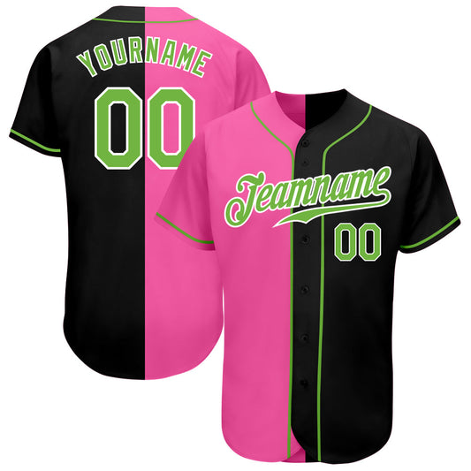 Custom Royal Red-Gray Authentic Split Fashion Baseball Jersey - Sky-Custom