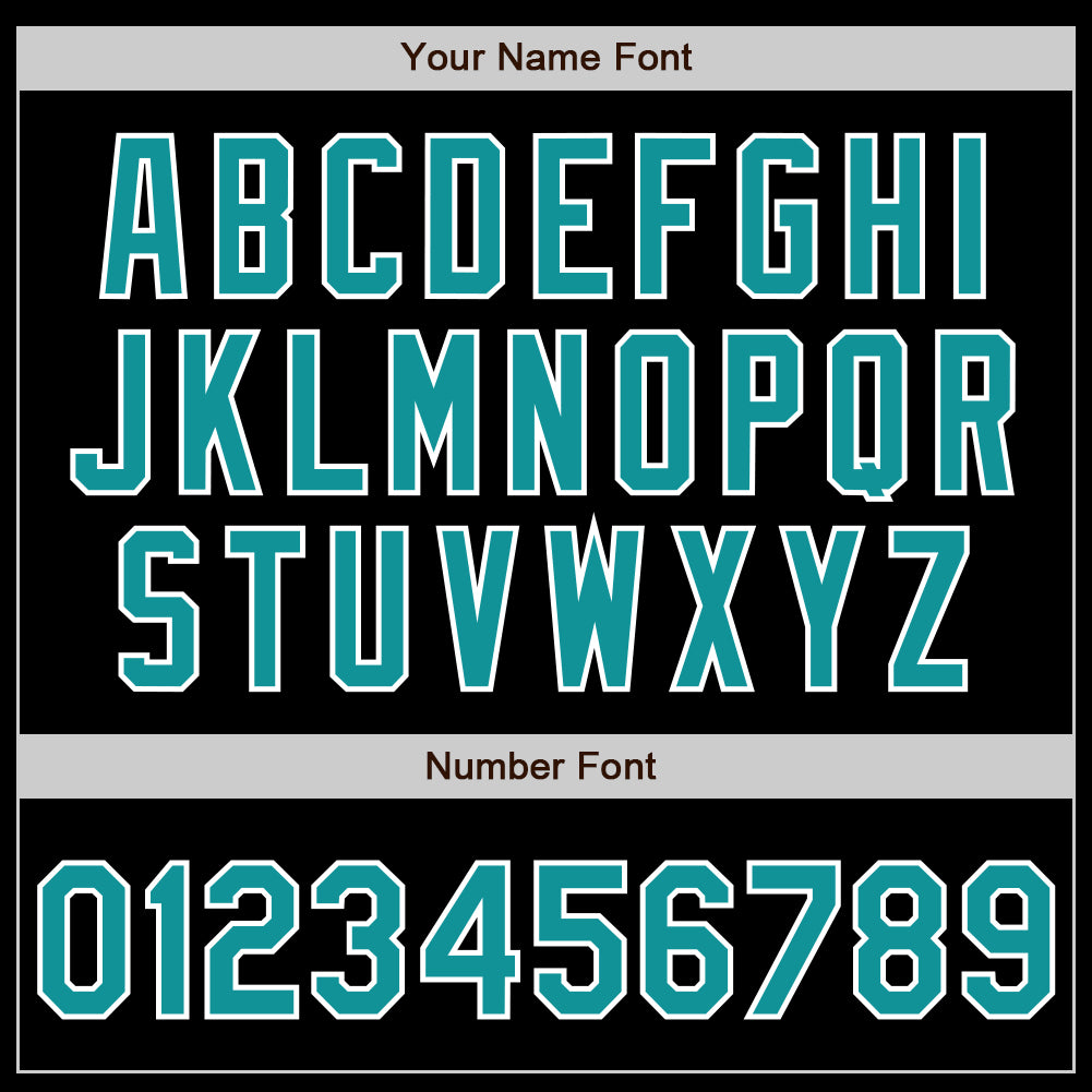 Custom Black Teal-Orange Authentic Split Fashion Baseball Jersey - Sky-Custom