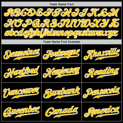 Custom Black Gold-Panther Blue Authentic Split Fashion Baseball Jersey - Sky-Custom