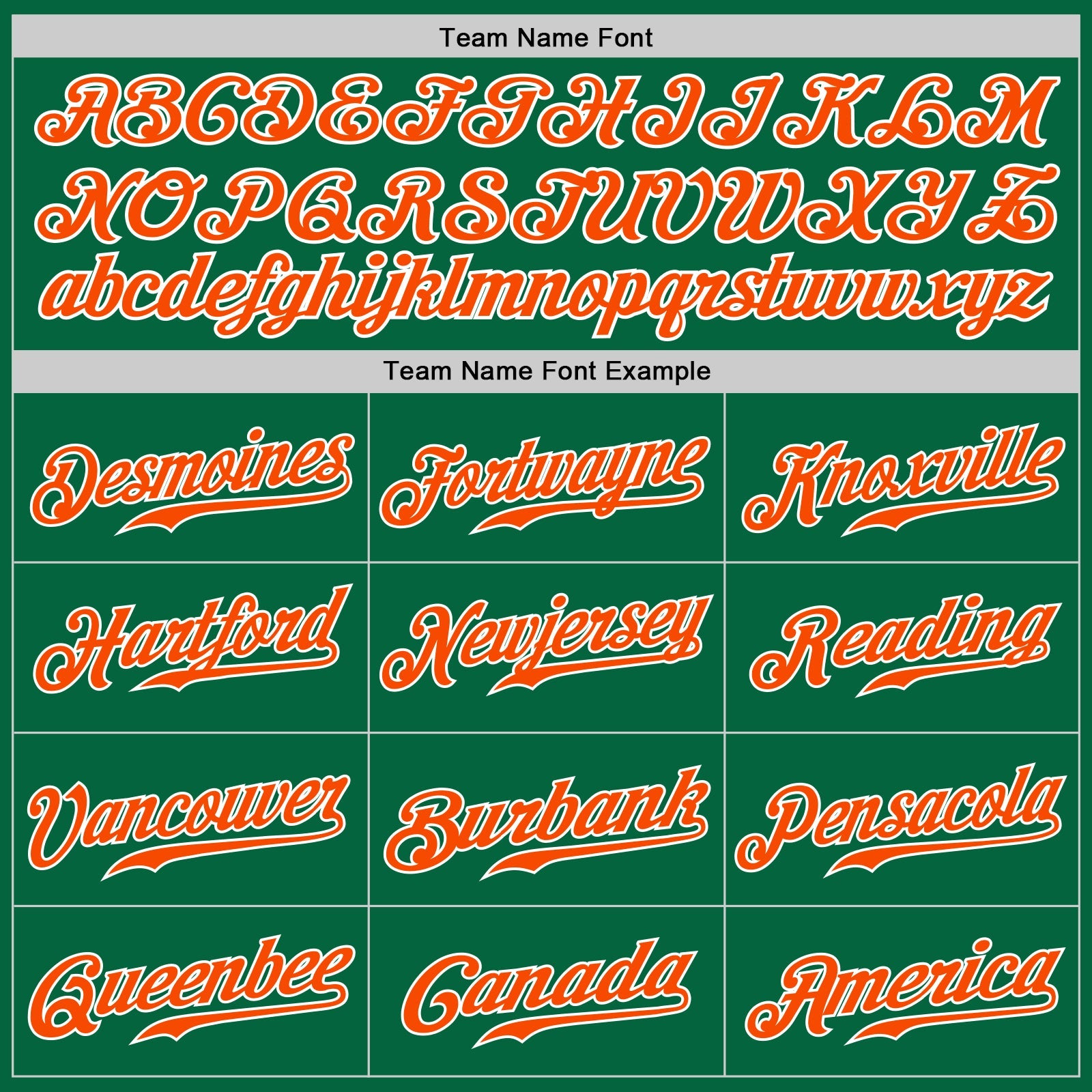 Custom Kelly Green Orange-Gray Authentic Split Fashion Baseball Jersey - Sky-Custom
