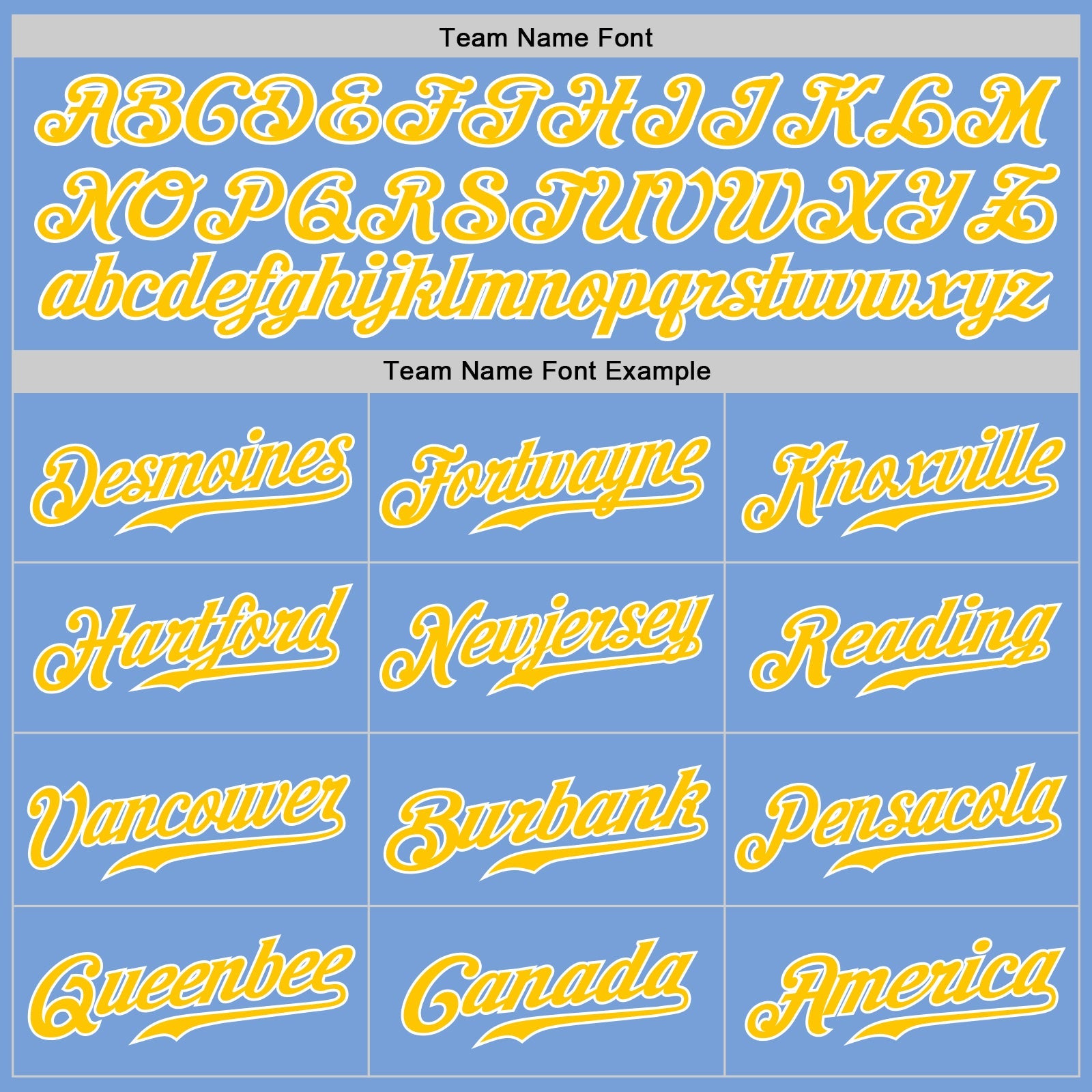 Custom Light Blue Gold-White Authentic Split Fashion Baseball Jersey - Sky-Custom