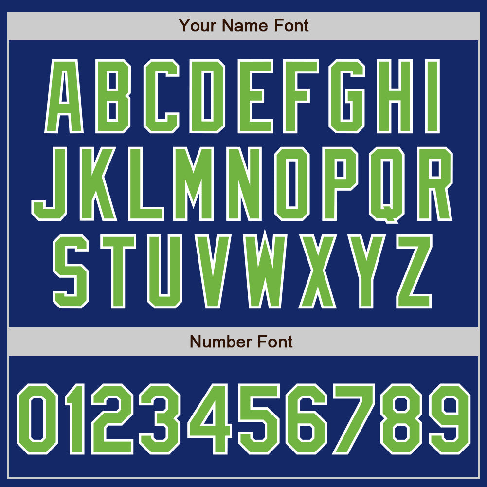Custom Royal Neon Green-Gray Authentic Split Fashion Baseball Jersey - Sky-Custom