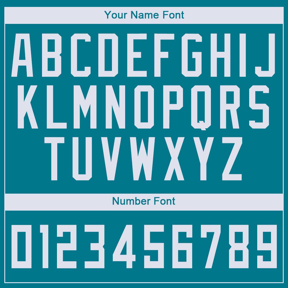 Custom Teal White V-Neck Basketball Jersey - Sky-Custom