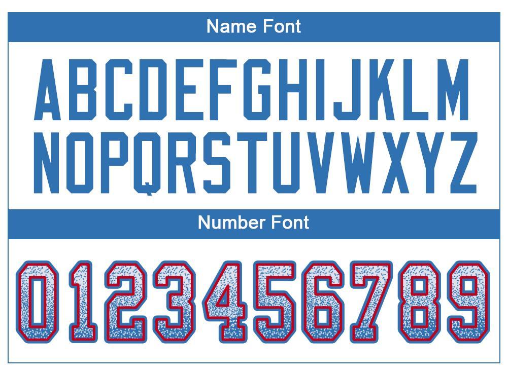 Custom White Powder Blue-Red Mesh Drift Fashion Football Jersey - Sky-Custom