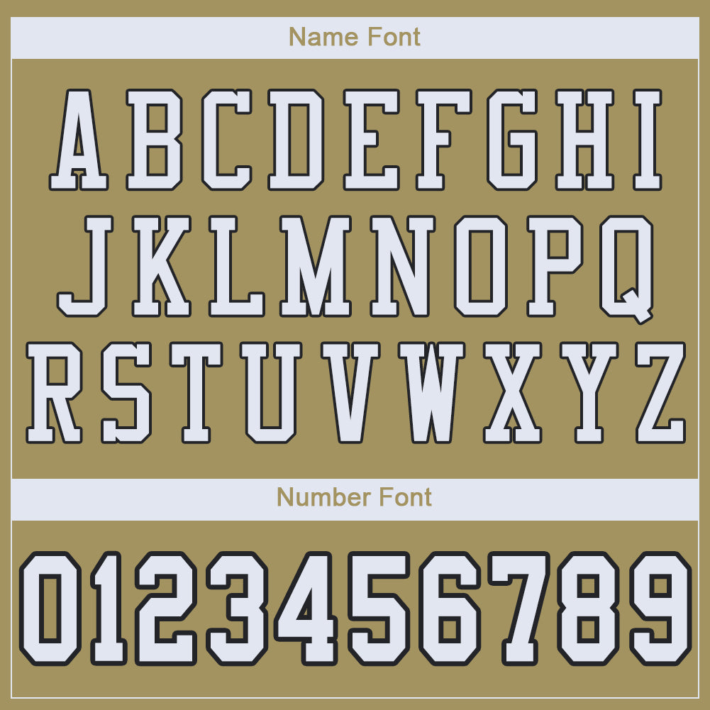 Custom Vegas Gold White-Black Mesh Authentic Football Jersey - Sky-Custom