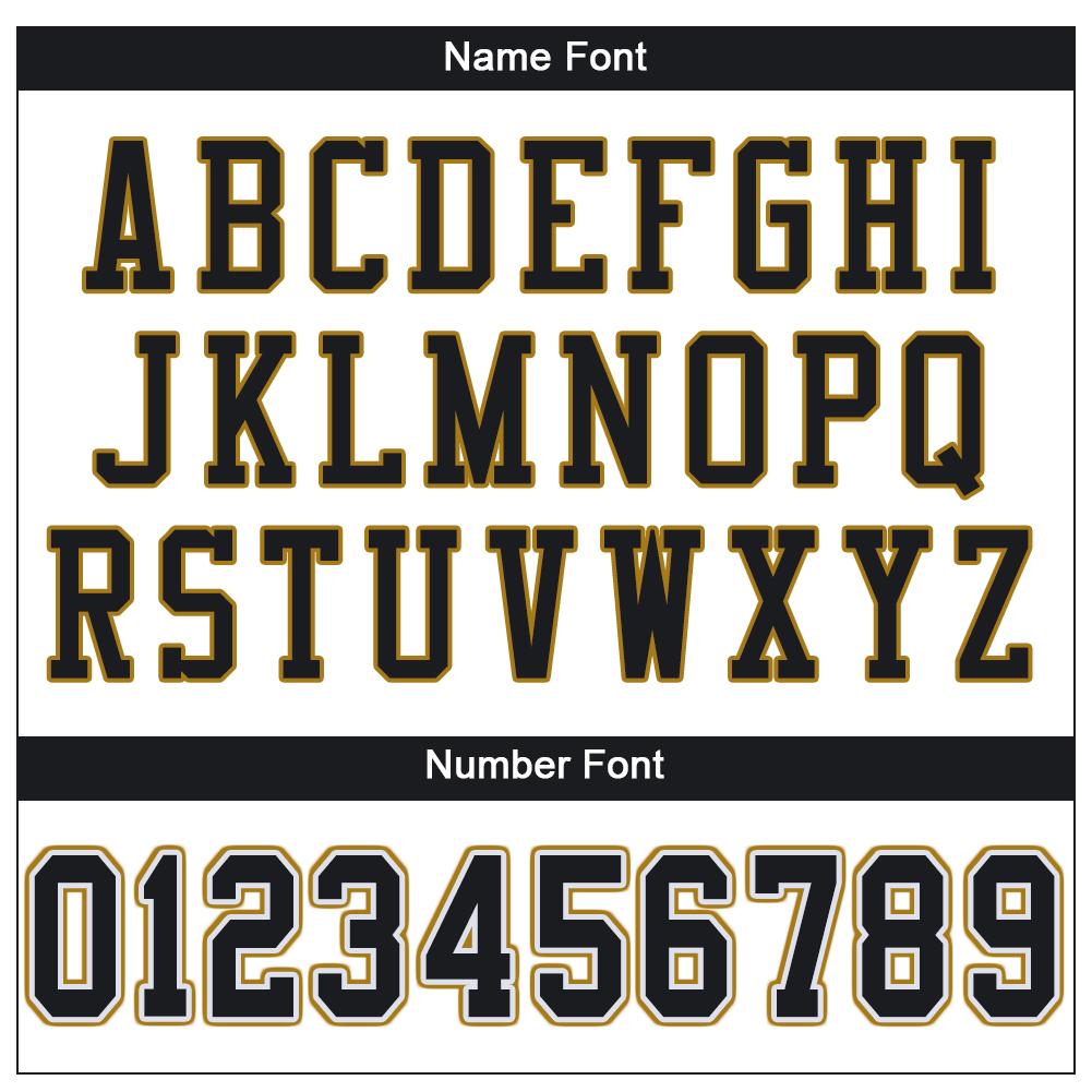 Custom White Black-Old Gold Mesh Authentic Football Jersey - Sky-Custom
