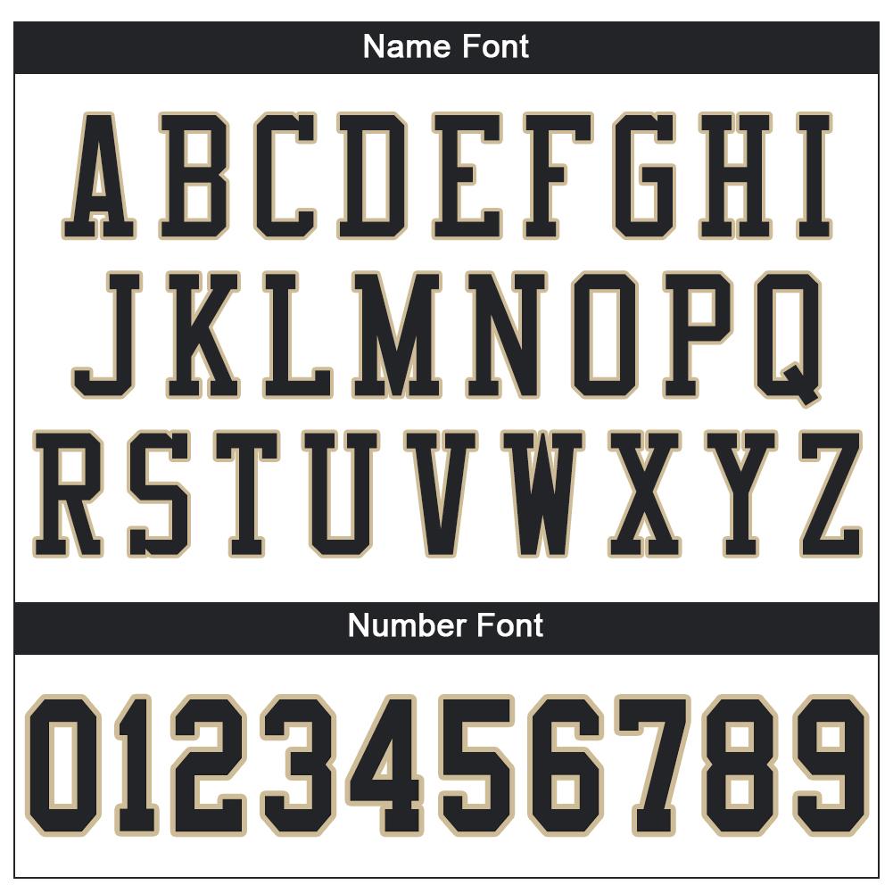 Custom White Black-Vegas Gold Mesh Authentic Football Jersey - Sky-Custom