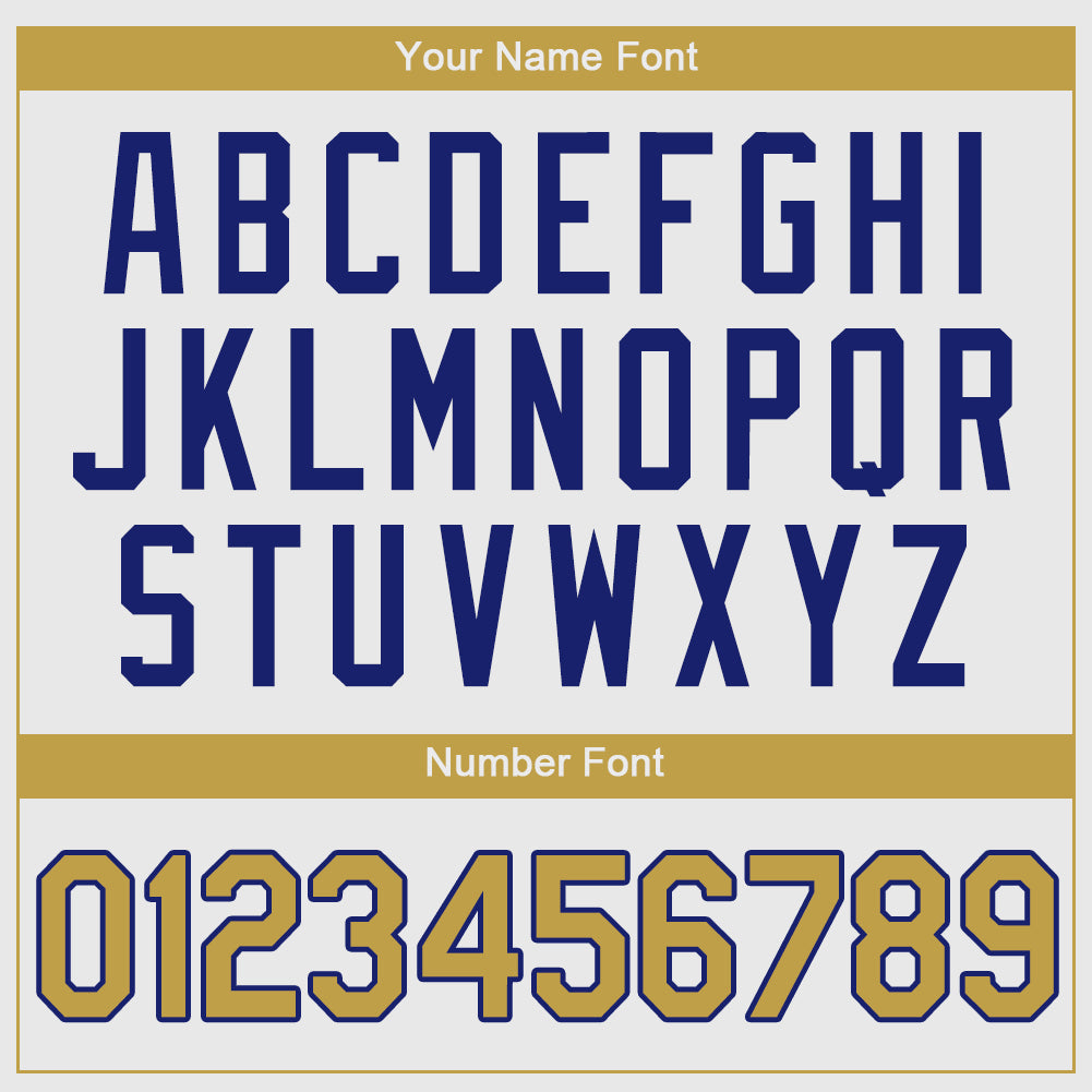 Custom White Old Gold-Royal Authentic Baseball Jersey - Sky-Custom