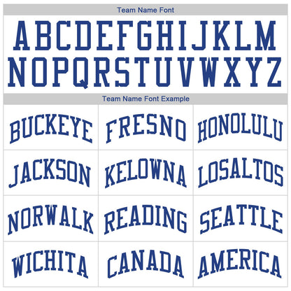 Custom White Royal-Gold Authentic Throwback Basketball Jersey - Sky-Custom