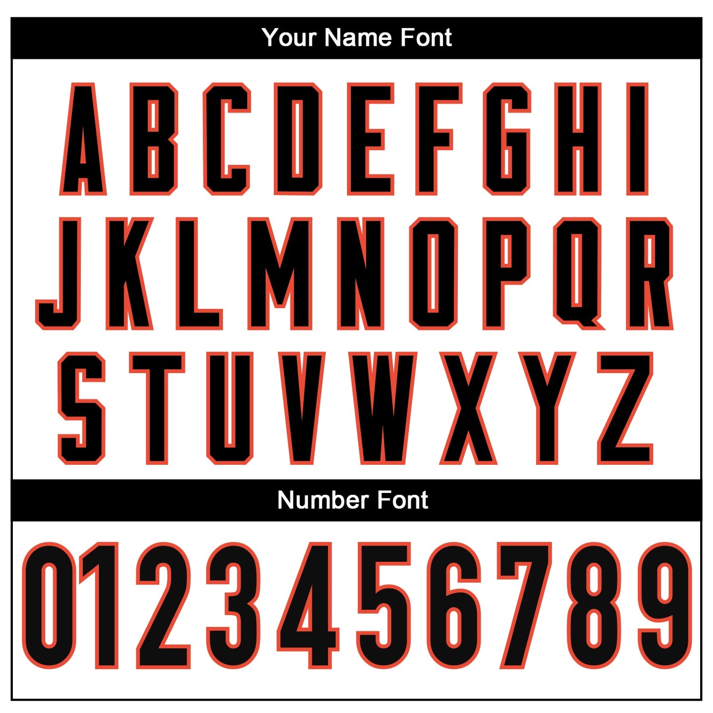 Custom White Black-Orange Mesh Authentic Throwback Football Jersey - Sky-Custom