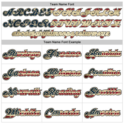 Custom White Vintage USA Flag-Black Mesh Authentic Football Jersey - Sky-Custom