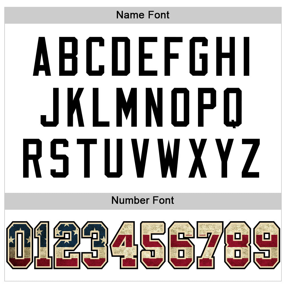 Custom White Vintage USA Flag-Black Mesh Authentic Football Jersey - Sky-Custom